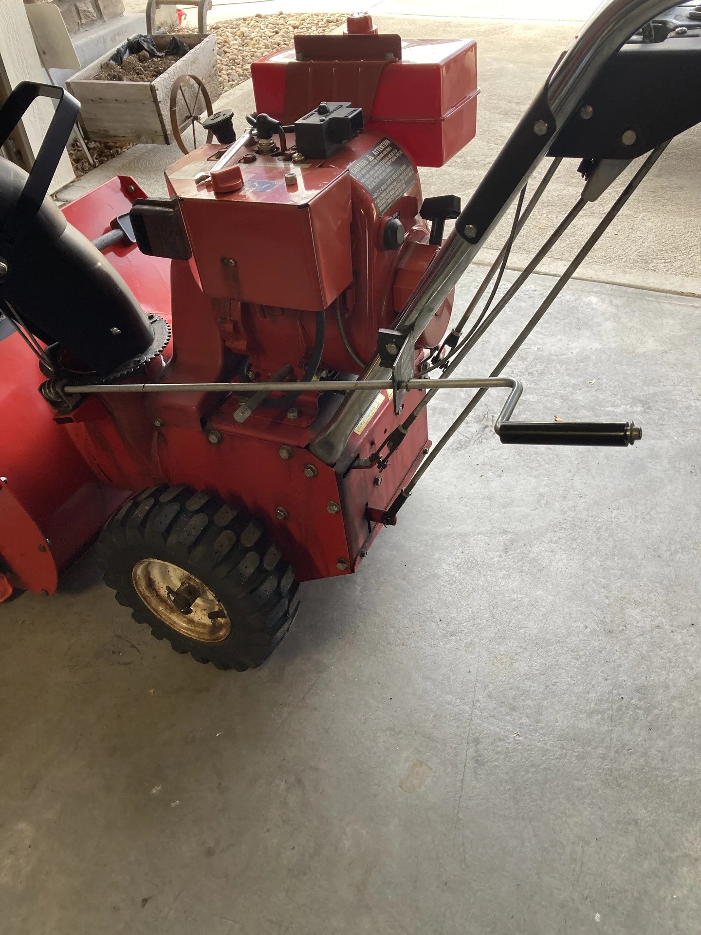 Toro 826 Chute Swivel hand-crank (original)