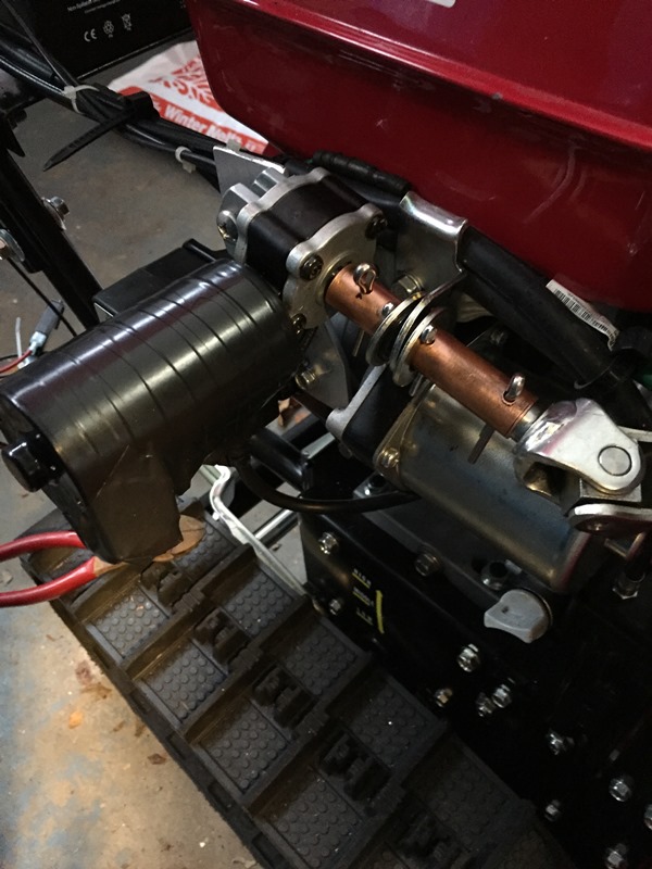 Gearmotor B005IR1NBA, installed on a Honda HS928