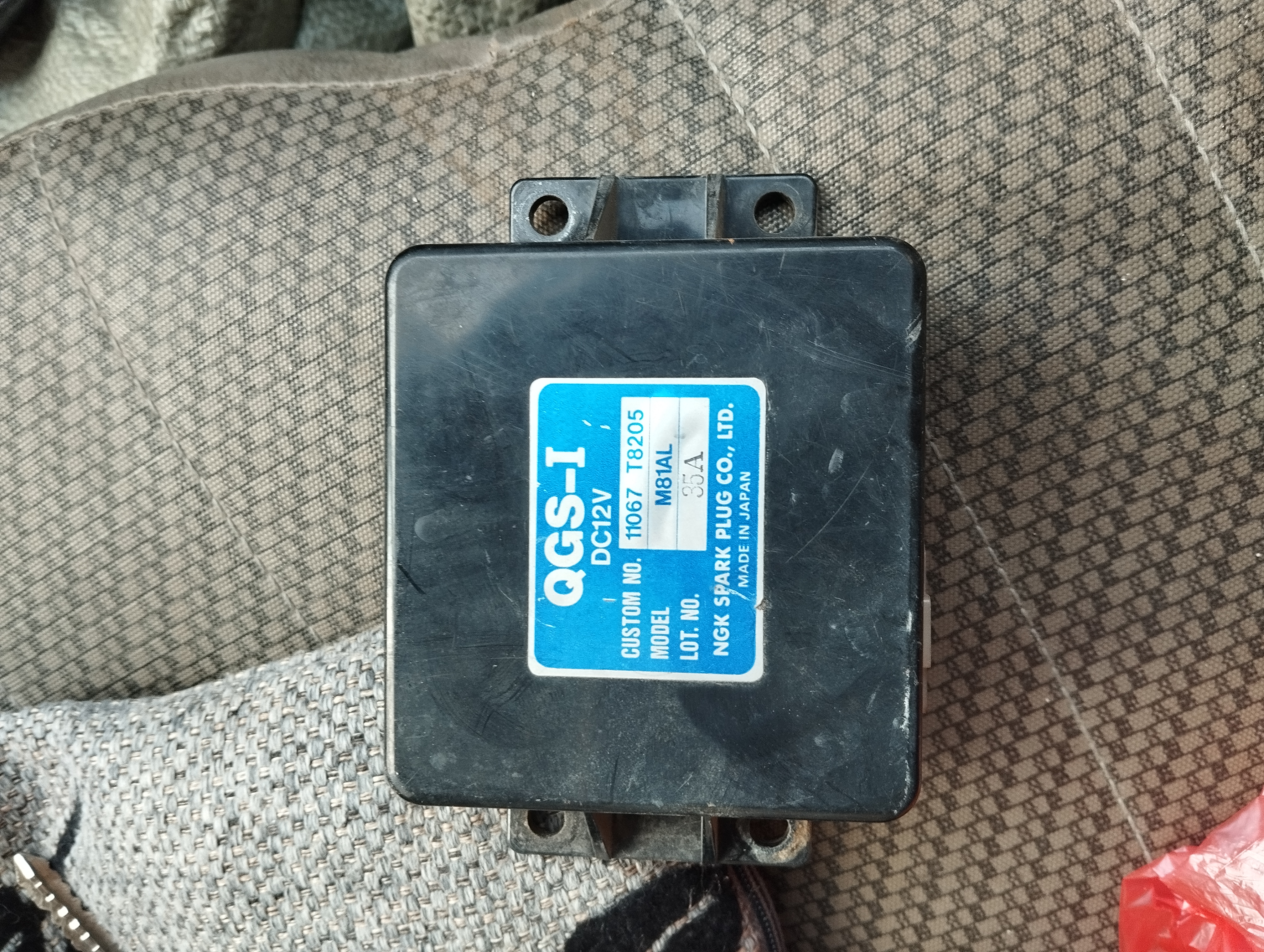Glow plug control unit donor car