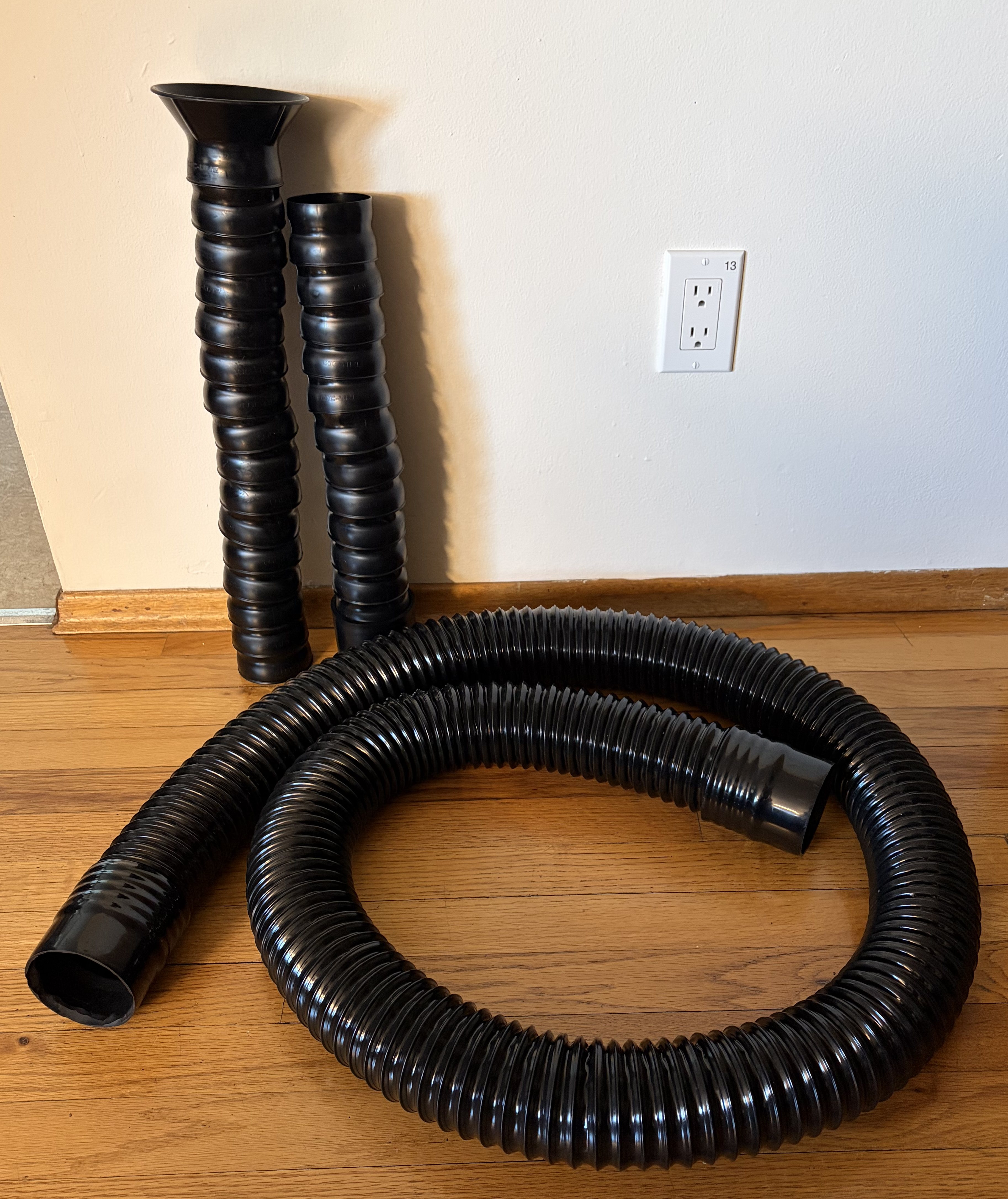 Pace ESD Safe Flex Hose w/cuff, 3" x 8', and Flex Arm set