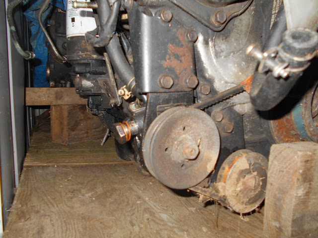 3. Power steering pumps pulley, and the tensioner pulley.
